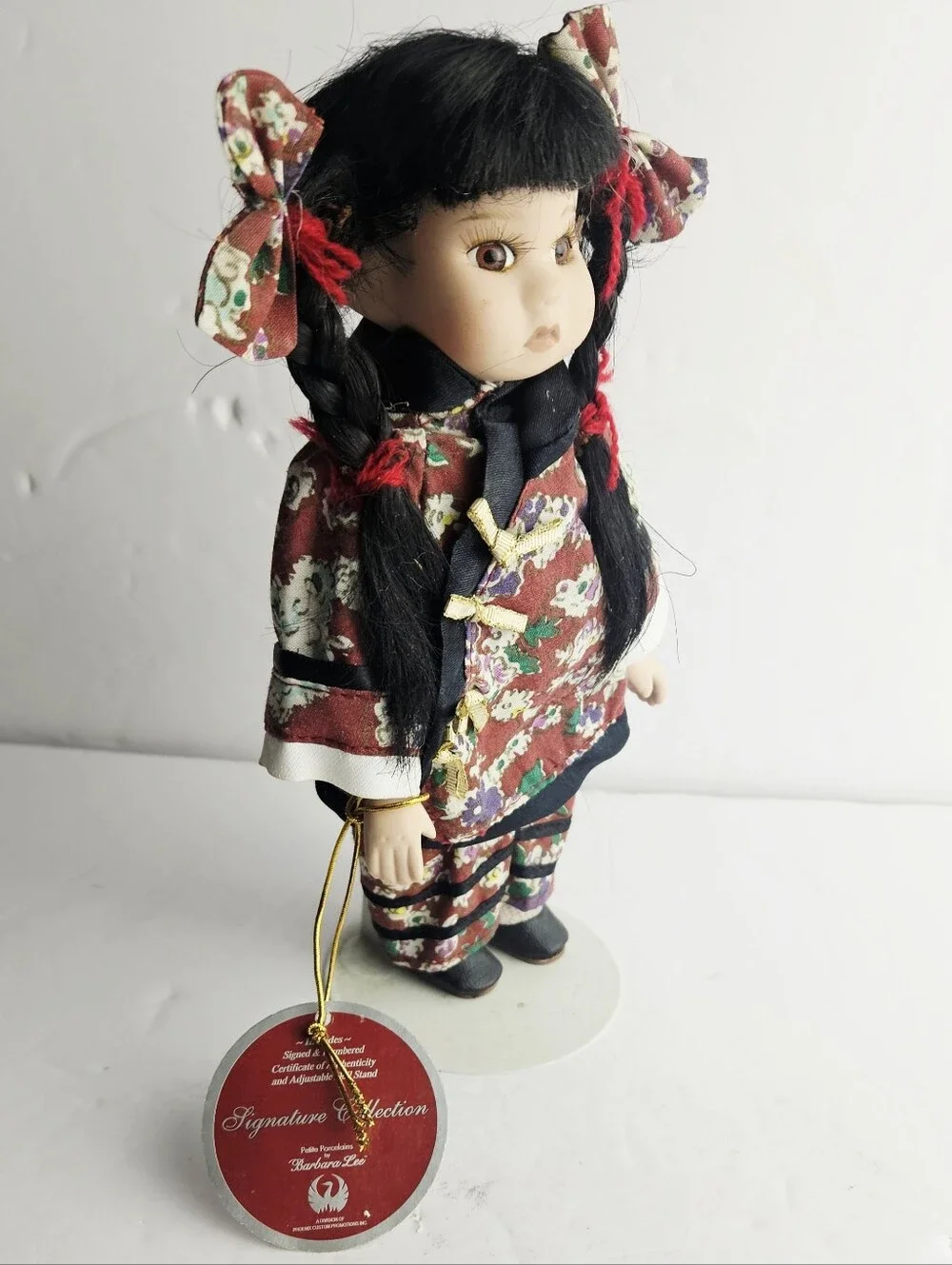 Barbara Lee Signature Collection Petite Porcelains Asian Japan Doll 8